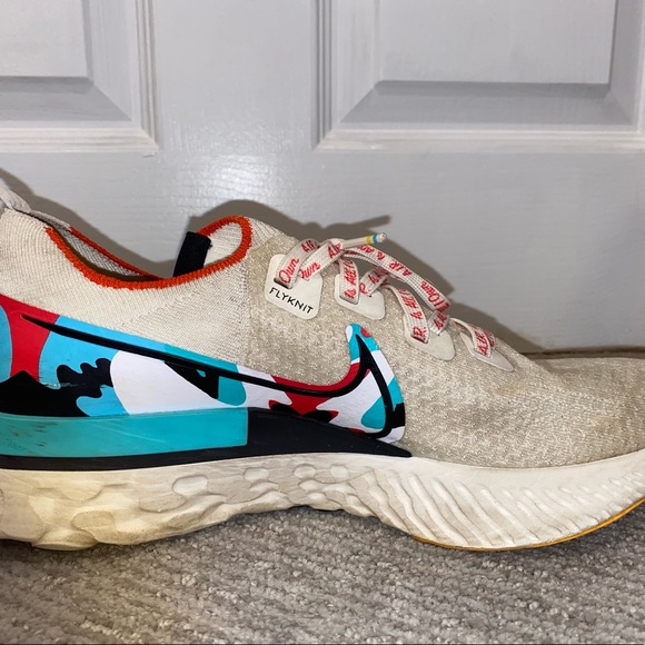 Nike React Infinity Run ‘A.I.R’ Flyknit Running Shoe - Size 10.5 Men’s - Picture 8 of 10